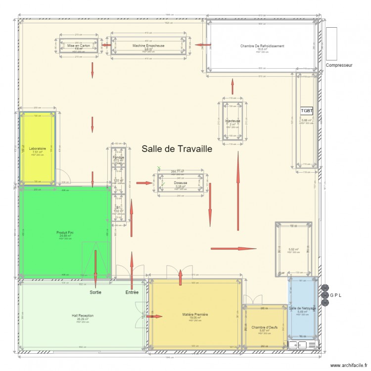 Dakar Cake Flux. Plan de 0 pièce et 0 m2