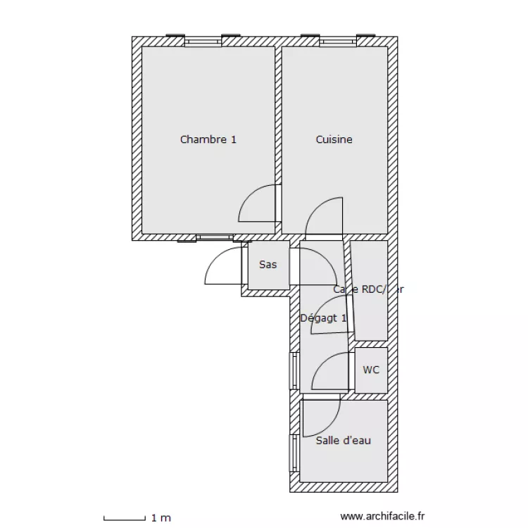 KACAR - RDC. Plan de 