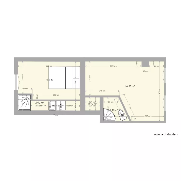 chaudron ream&eacute;nagement 3. Plan de 