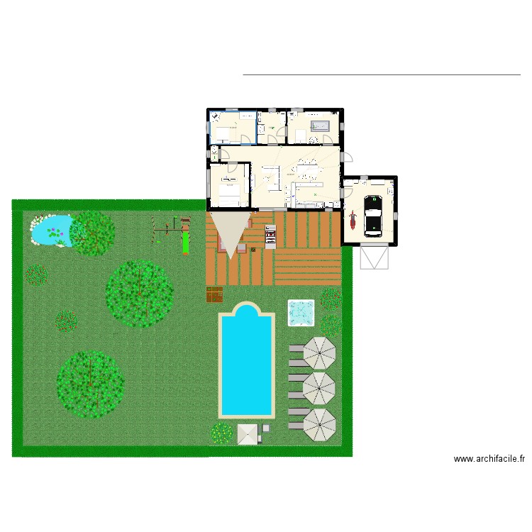 plan maison eva . Plan de 0 pièce et 0 m2