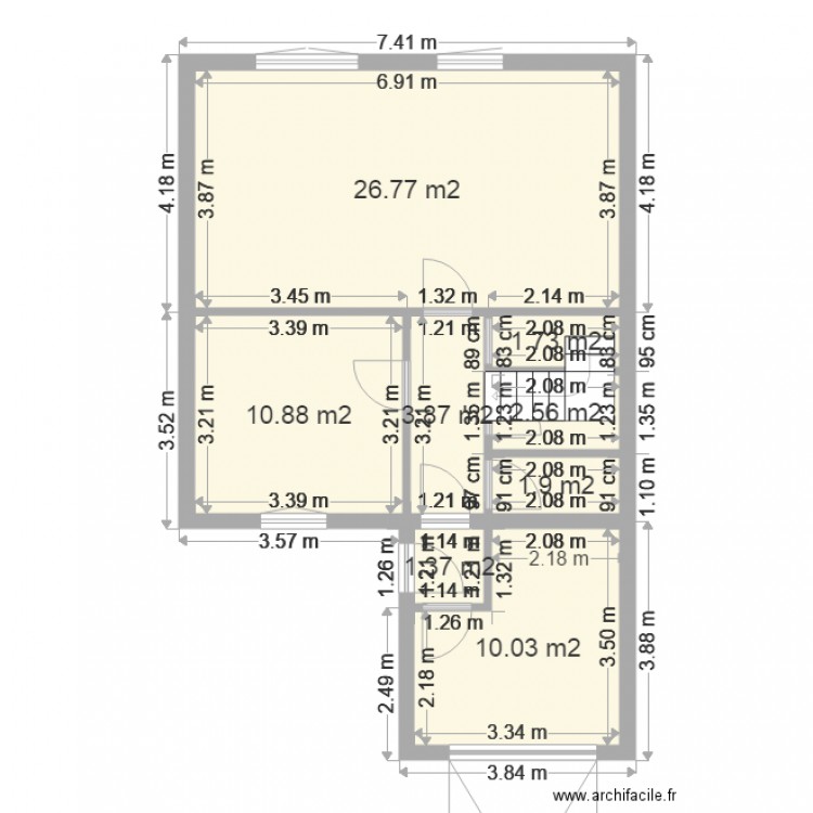 MAISON ETRECHY. Plan de 0 pièce et 0 m2