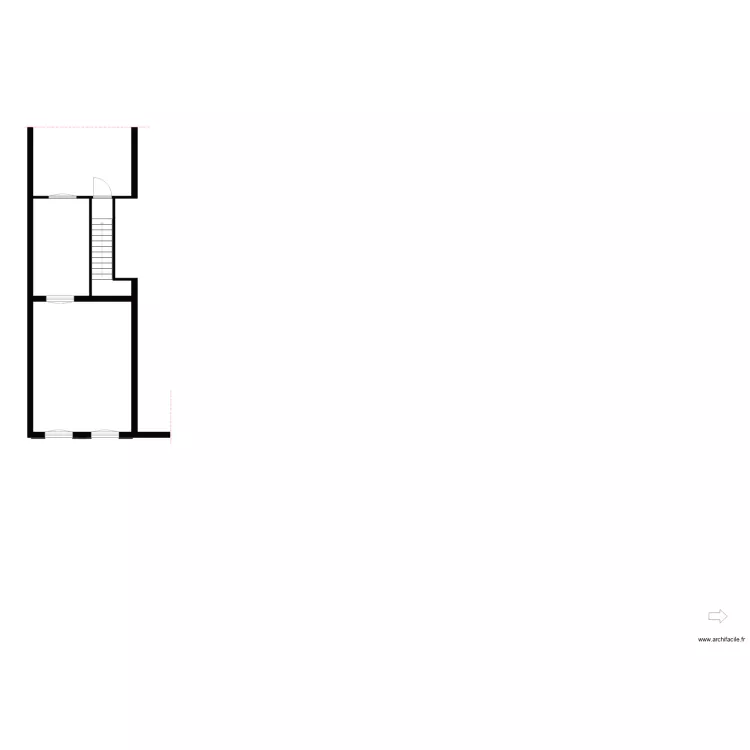 1 pl Pasteur Bayonne. Plan de 