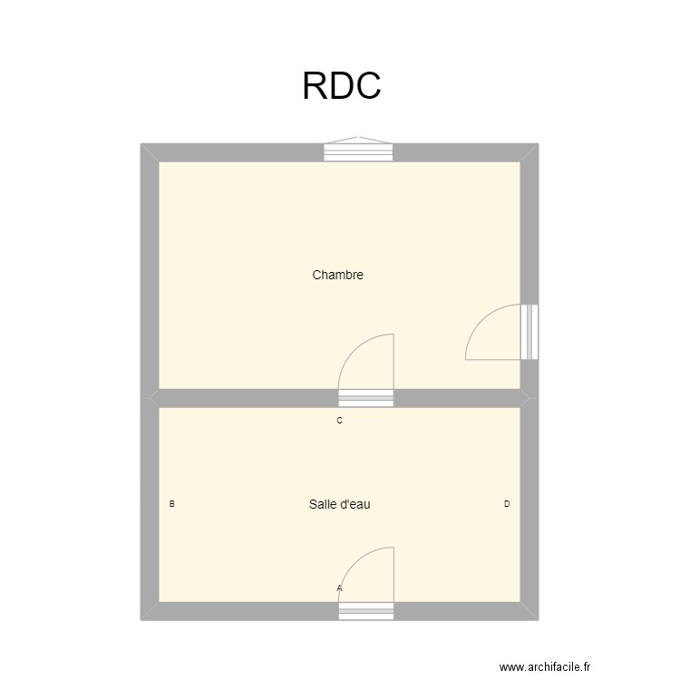 350601886. Plan de 2 pièces et 32 m2