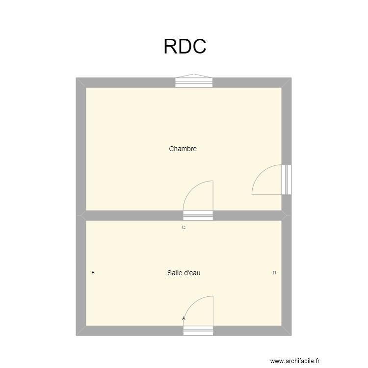 350601886. Plan de 2 pièces et 32 m2