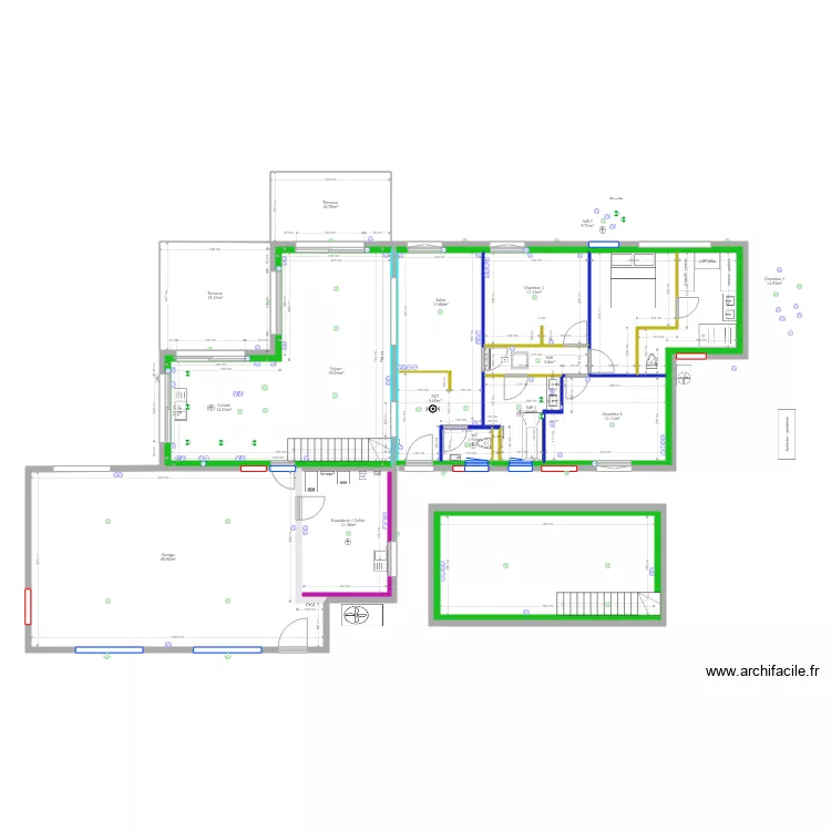 Vaunaveys Plan Travaux variante 4. Plan de 