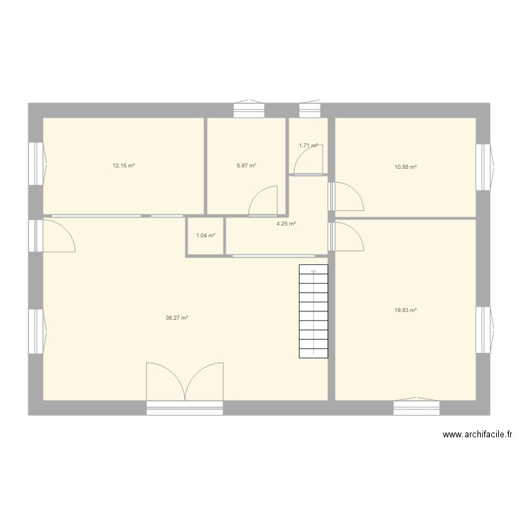 FOURS A CHAUX T3. Plan de 0 pièce et 0 m2