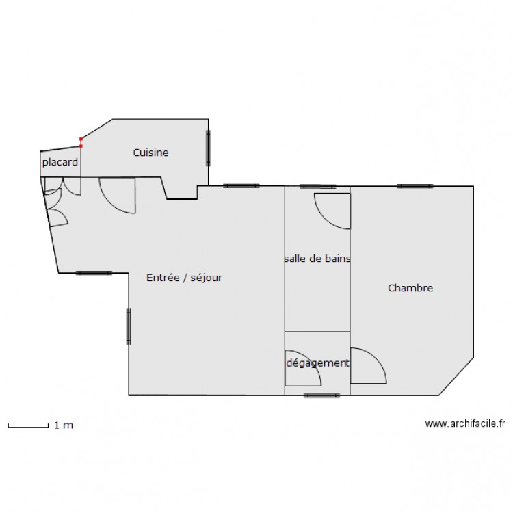 delacroix. Plan de 0 pièce et 0 m2