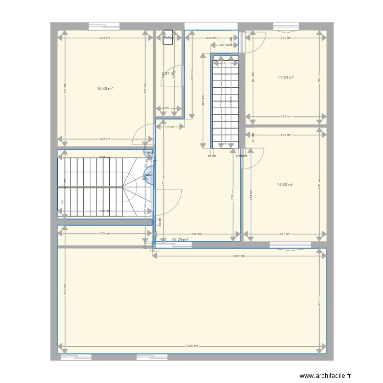 duplex am17 secondo. Plan de 0 pièce et 0 m2