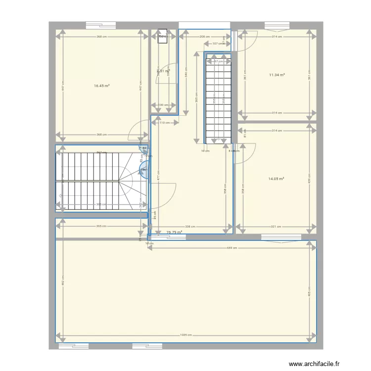 duplex am17 secondo. Plan de 