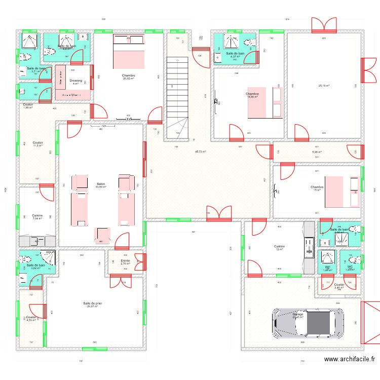 fall,fallou. Plan de 0 pièce et 0 m2