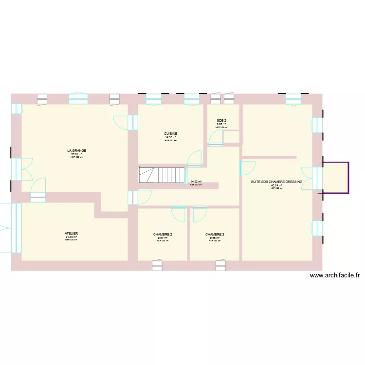 La Renarde. Plan de La Renarde. Plan de