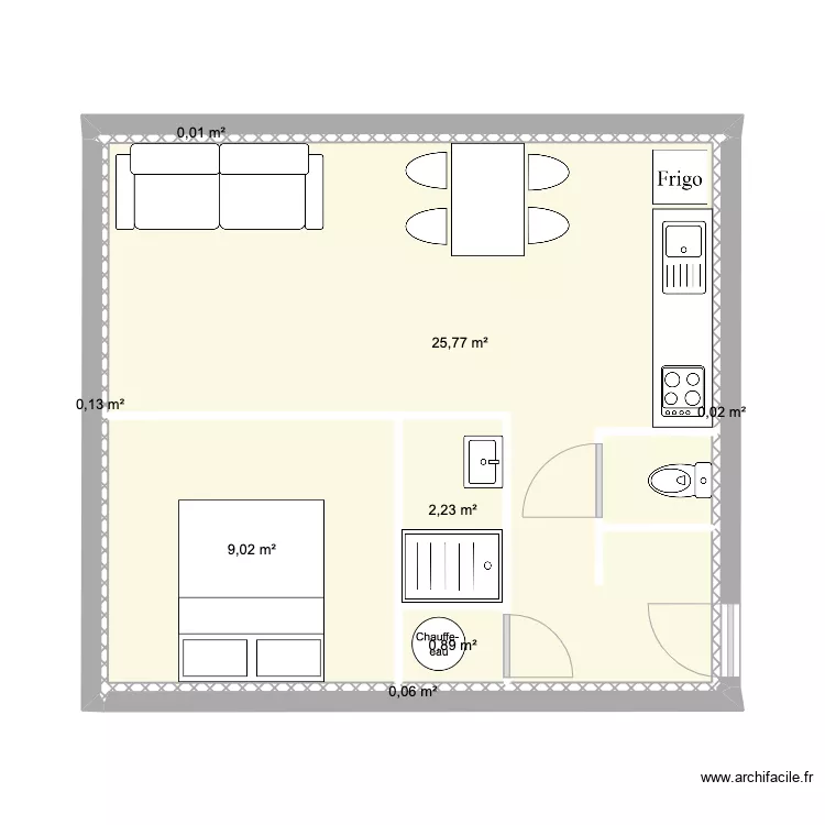PROJET CUISINE2. Plan de 