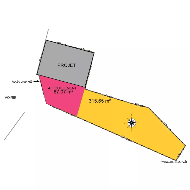 cadastre. Plan de cadastre. Plan de