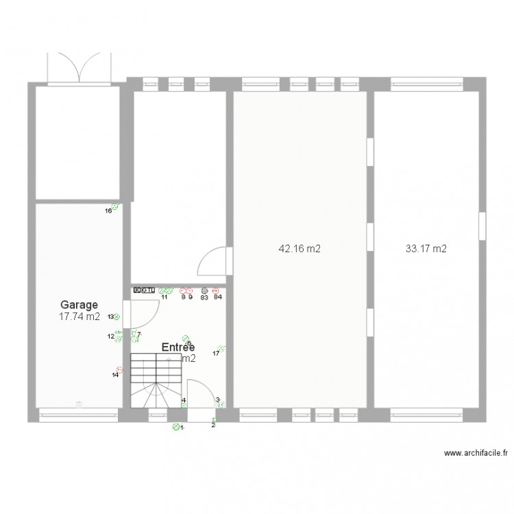 clement RdeC. Plan de 0 pièce et 0 m2