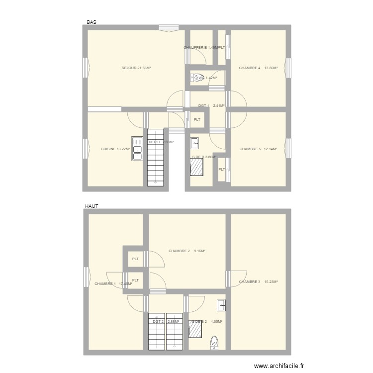 MARIE BERSAC. Plan de 0 pièce et 0 m2