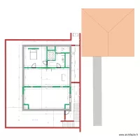 Modification 1er Maison existante + toit+ &eacute;lectricit&eacute;