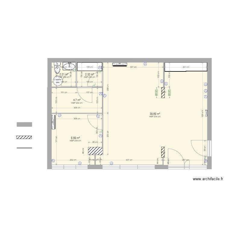 pascaline. Plan de 0 pièce et 0 m2