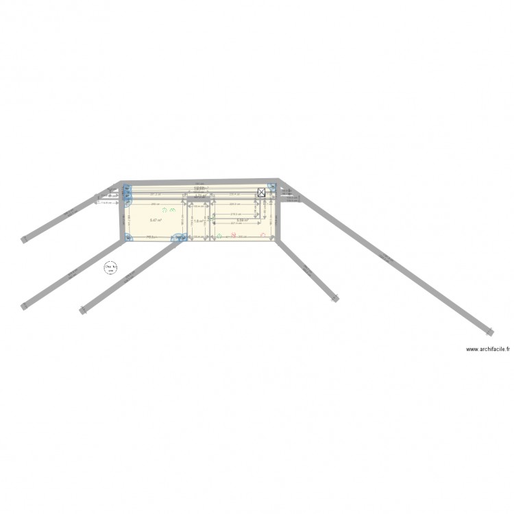 electricité. Plan de 0 pièce et 0 m2