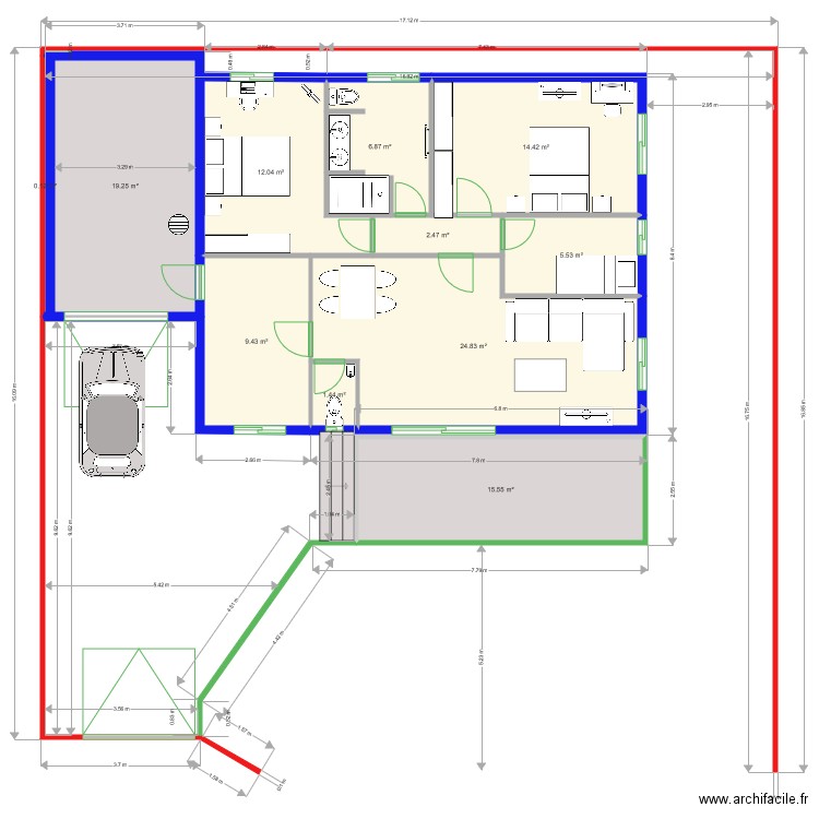 elena 8. Plan de 0 pièce et 0 m2