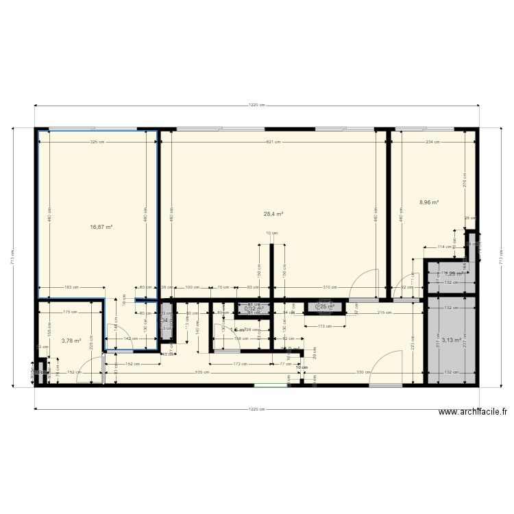 new coté chambre. Plan de 0 pièce et 0 m2