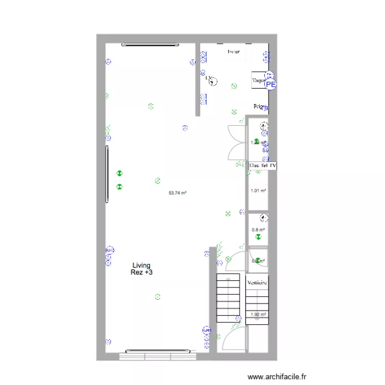 Marie Jos&eacute; Rez3 &eacute;lec Romek. Plan de 0 pièce et 0 m2
