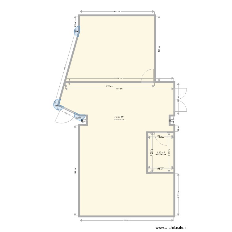 comptage Hallennes. Plan de 0 pièce et 0 m2