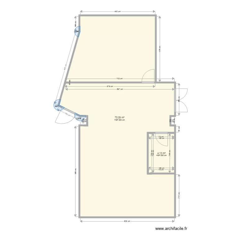 comptage Hallennes. Plan de 