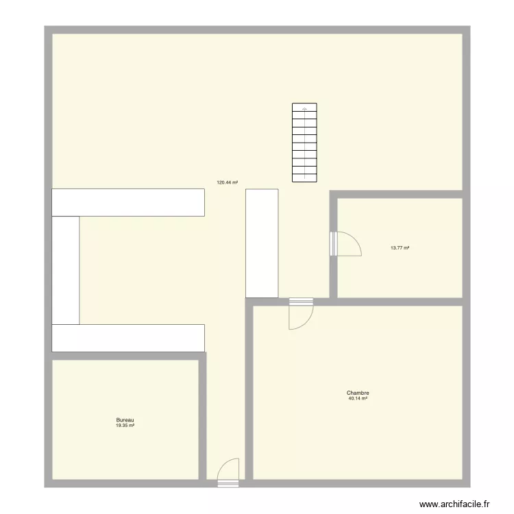 Maison 27. Plan de 