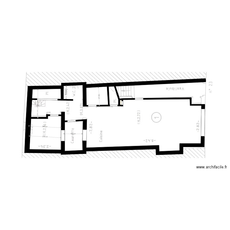 TROUVILLE II. Plan de 0 pièce et 0 m2