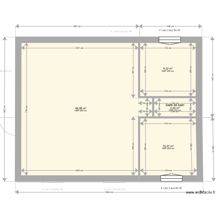 Sangla. Plan de 0 pièce et 0 m2