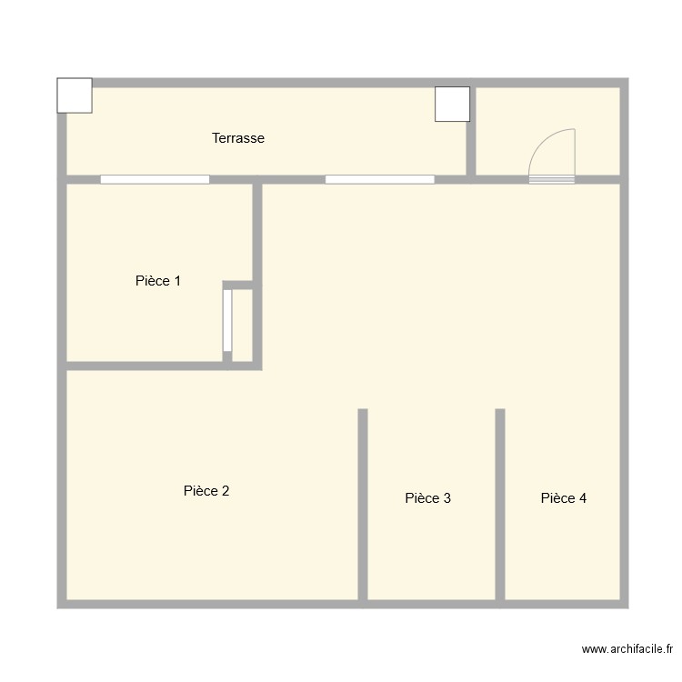 giens rdc. Plan de 0 pièce et 0 m2