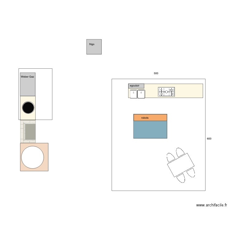 cucina mobile 2. Plan de 0 pièce et 0 m2