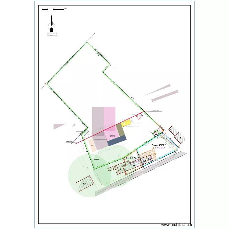 plan Abri - Sellerie aire de pansage - Paddock zac. Plan de 