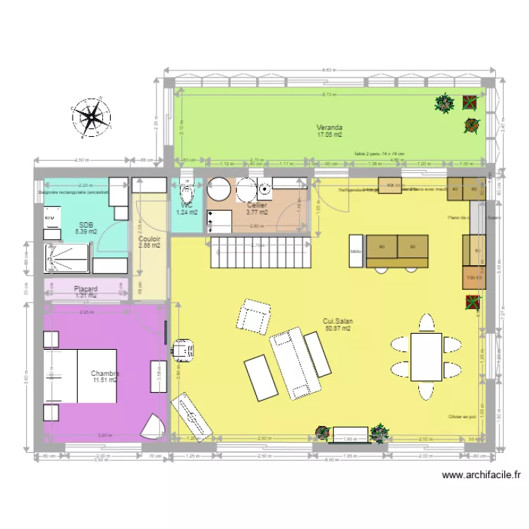 POMEROLS variante2. Plan de 