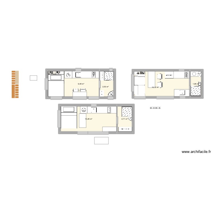 UHH. Plan de 0 pièce et 0 m2