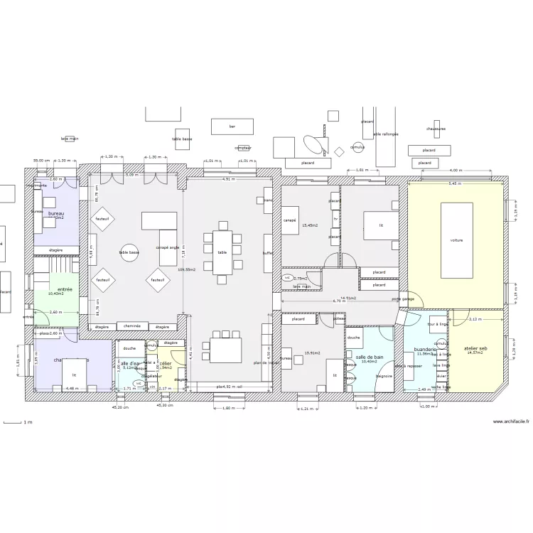 tres grd changement. Plan de tres grd changement. Plan de