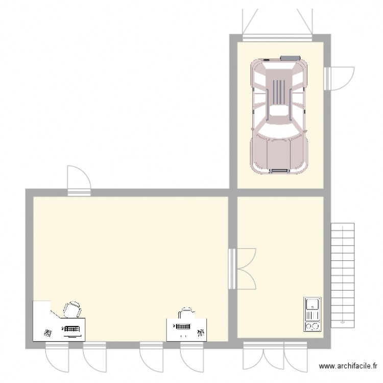 Boland Knupp. Plan de 0 pièce et 0 m2