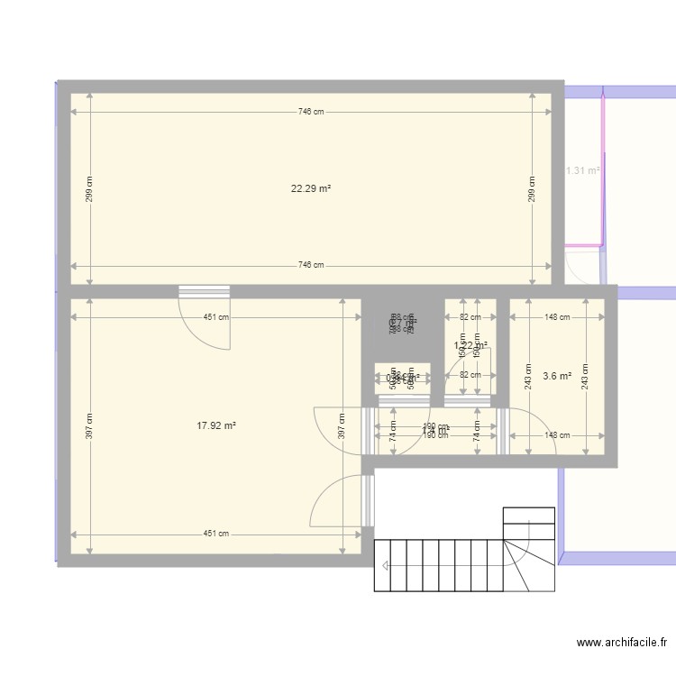 champa CAUVIN. Plan de 0 pièce et 0 m2