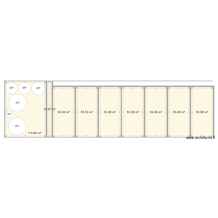 BATIMENT D ELEVAGE. Plan de 0 pièce et 0 m2