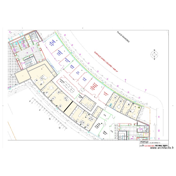 Ravezies Proposition 3. Plan de 0 pièce et 0 m2