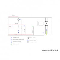 plan électrique RDC mur SUD