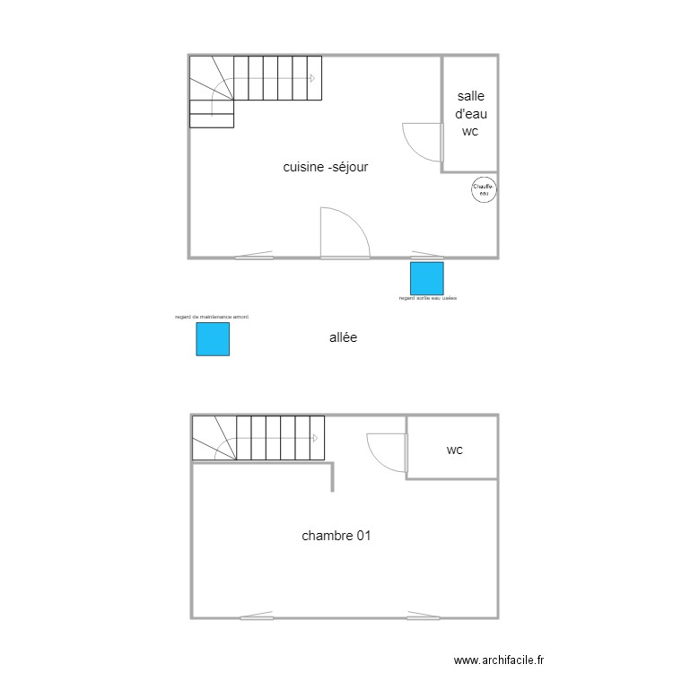 INDIVISION GIRARD assainissement. Plan de 0 pièce et 0 m2