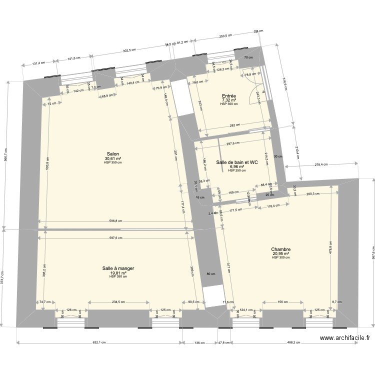  RDM 2. Plan de 0 pièce et 0 m2