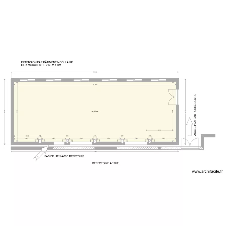 MODULE EXTENSION OFFICE. Plan de MODULE EXTENSION OFFICE. Plan de