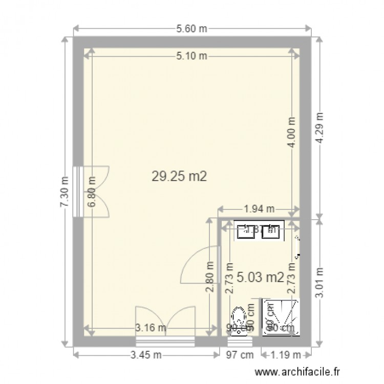 tomasella. Plan de 0 pièce et 0 m2