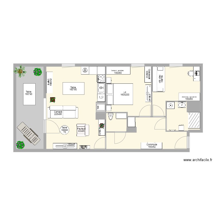 Lot 16 ISIS F3 1er étage. Plan de 0 pièce et 0 m2