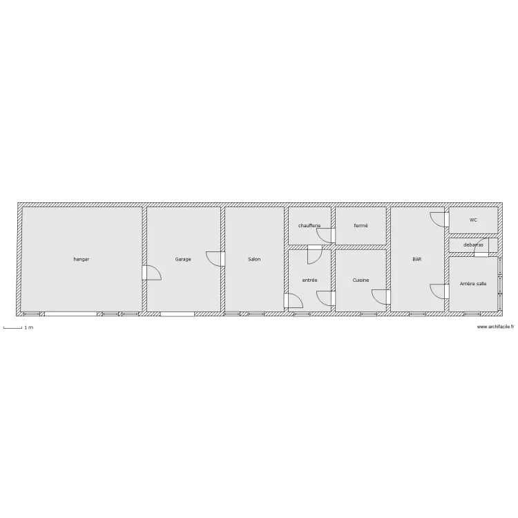 duchet rdc. Plan de 