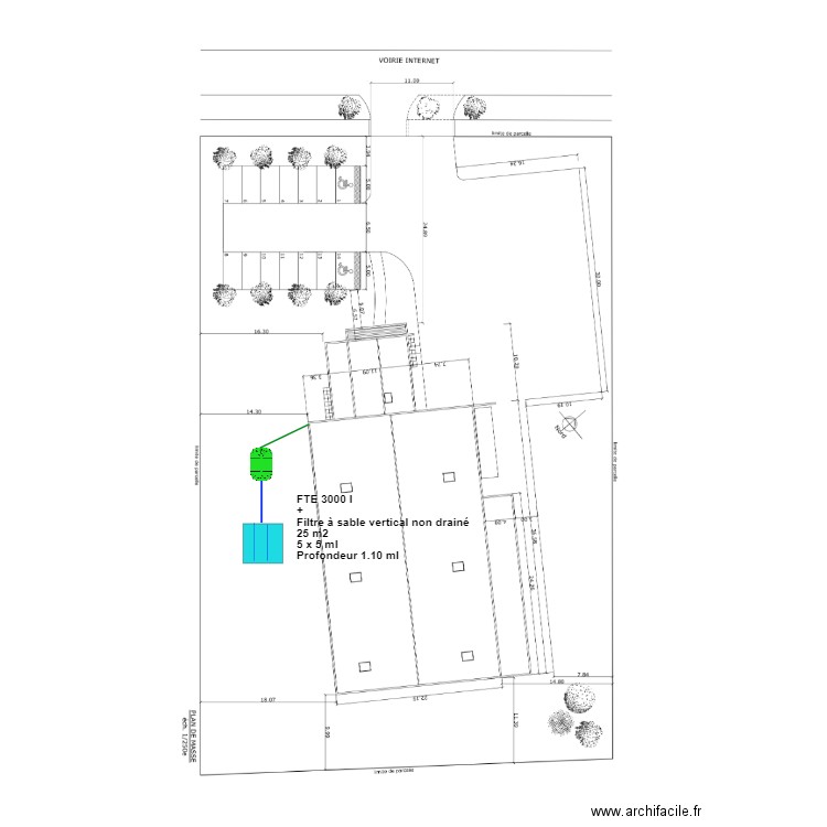 foulonneau. Plan de 0 pièce et 0 m2