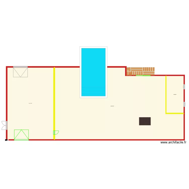 maison. Plan de 0 pièce et 0 m2