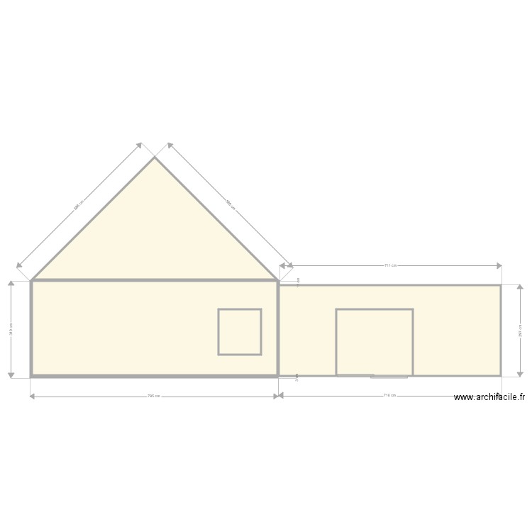 COUPE AA. Plan de 0 pièce et 0 m2
